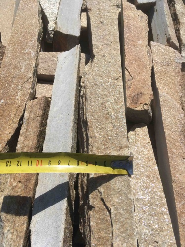 Горбушка златолит золотистый для облицовки купить в Новокузнецке