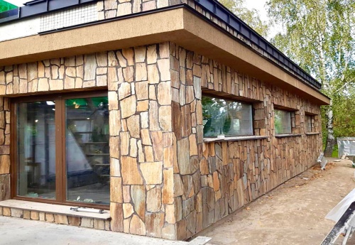 Плитняк кора дерева для фасада купить в Новокузнецке