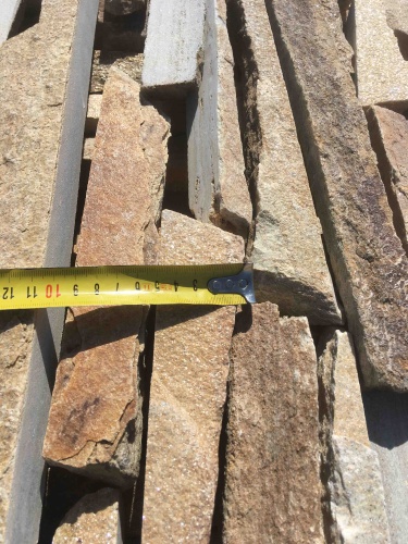 Горбушка златолит золотистый для облицовки купить в Новокузнецке