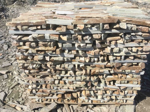 Горбушка златолит золотистый для облицовки купить в Новокузнецке