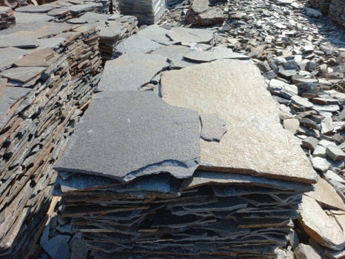 Плитняк серицит облицовочный 10-20мм купить в Новокузнецке