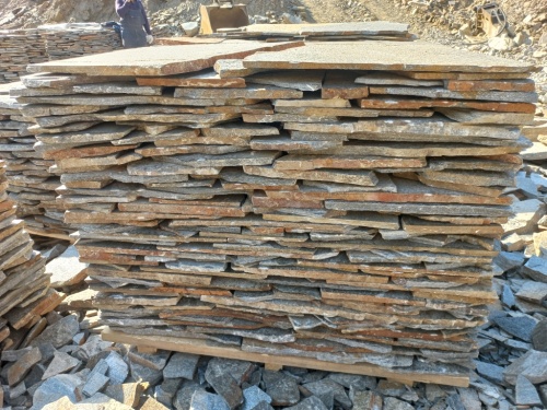 Плитняк серицит облицовочный 10-20мм купить в Новокузнецке