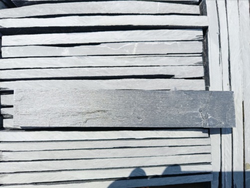 Плитка чёрная из натурального камня фасадная 30 см * 5 см, толщина 7 мм -30 мм купить в Новокузнецке